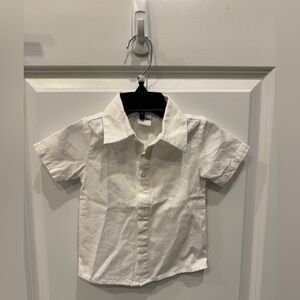 Little Mister Classic White Button Down Shirt